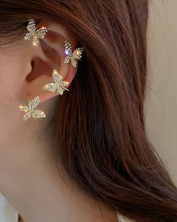 Butterfly Ear Clip